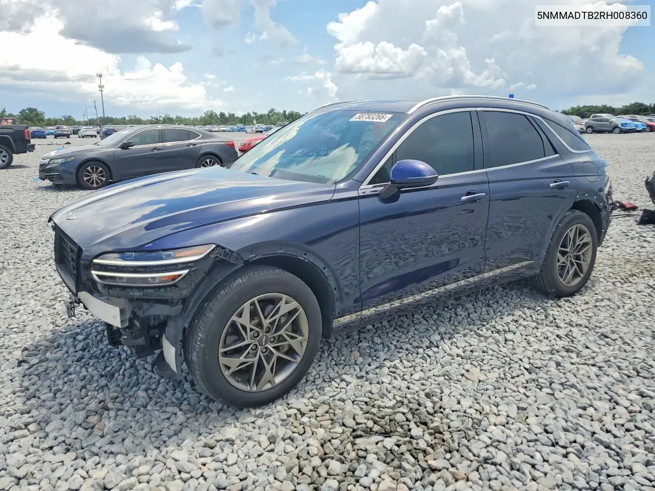 2024 Genesis Gv70 2.5T Standard VIN: 5NMMADTB2RH008360 Lot: 58783266