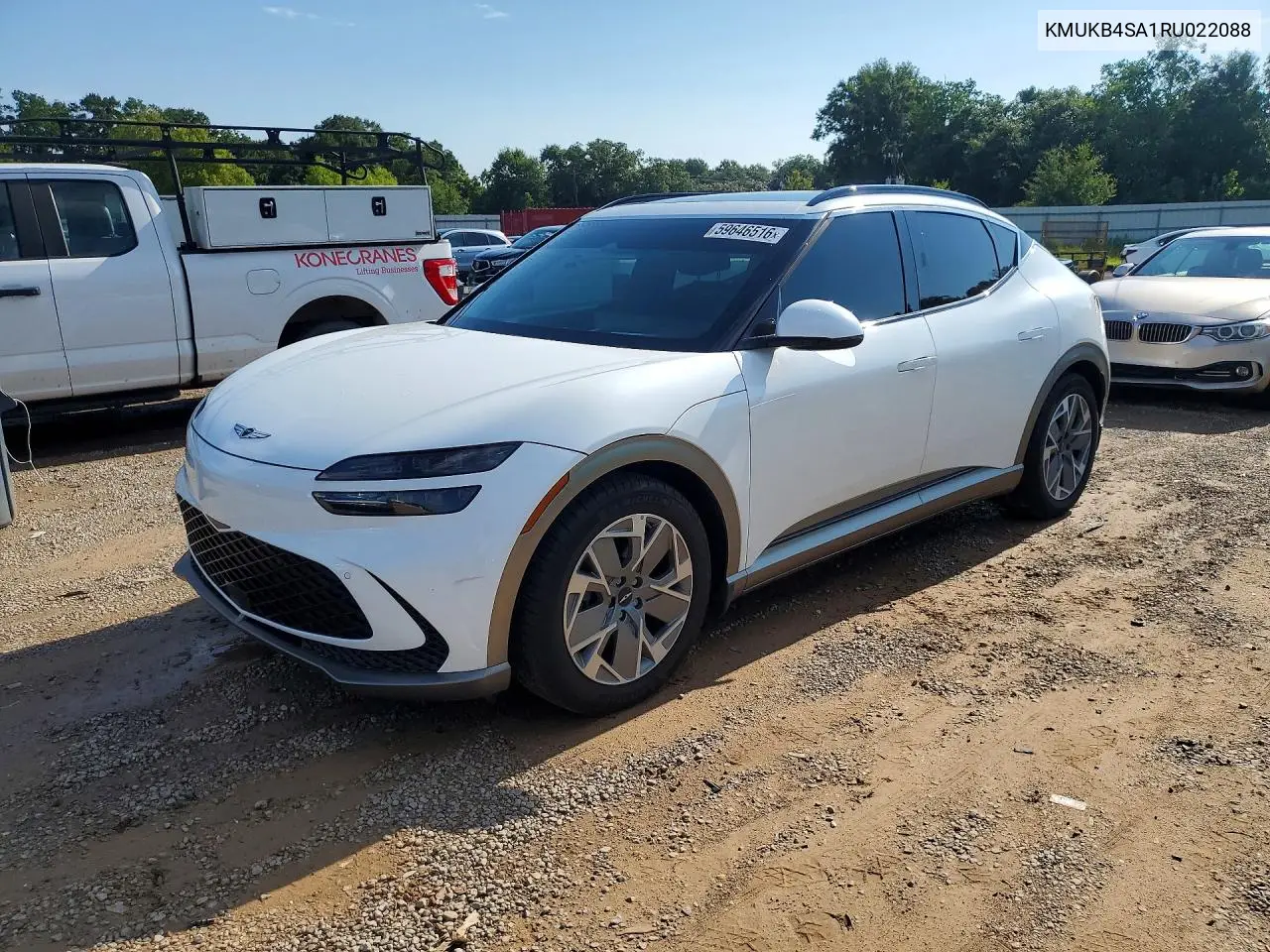 2024 Genesis Gv60 Standard VIN: KMUKB4SA1RU022088 Lot: 59646516