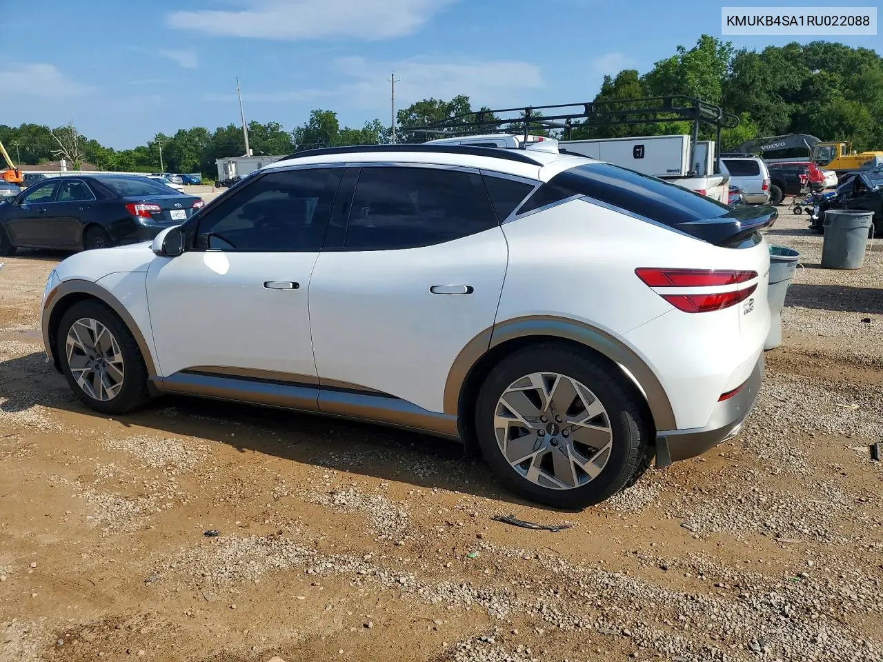 2024 Genesis Gv60 Standard VIN: KMUKB4SA1RU022088 Lot: 59646516