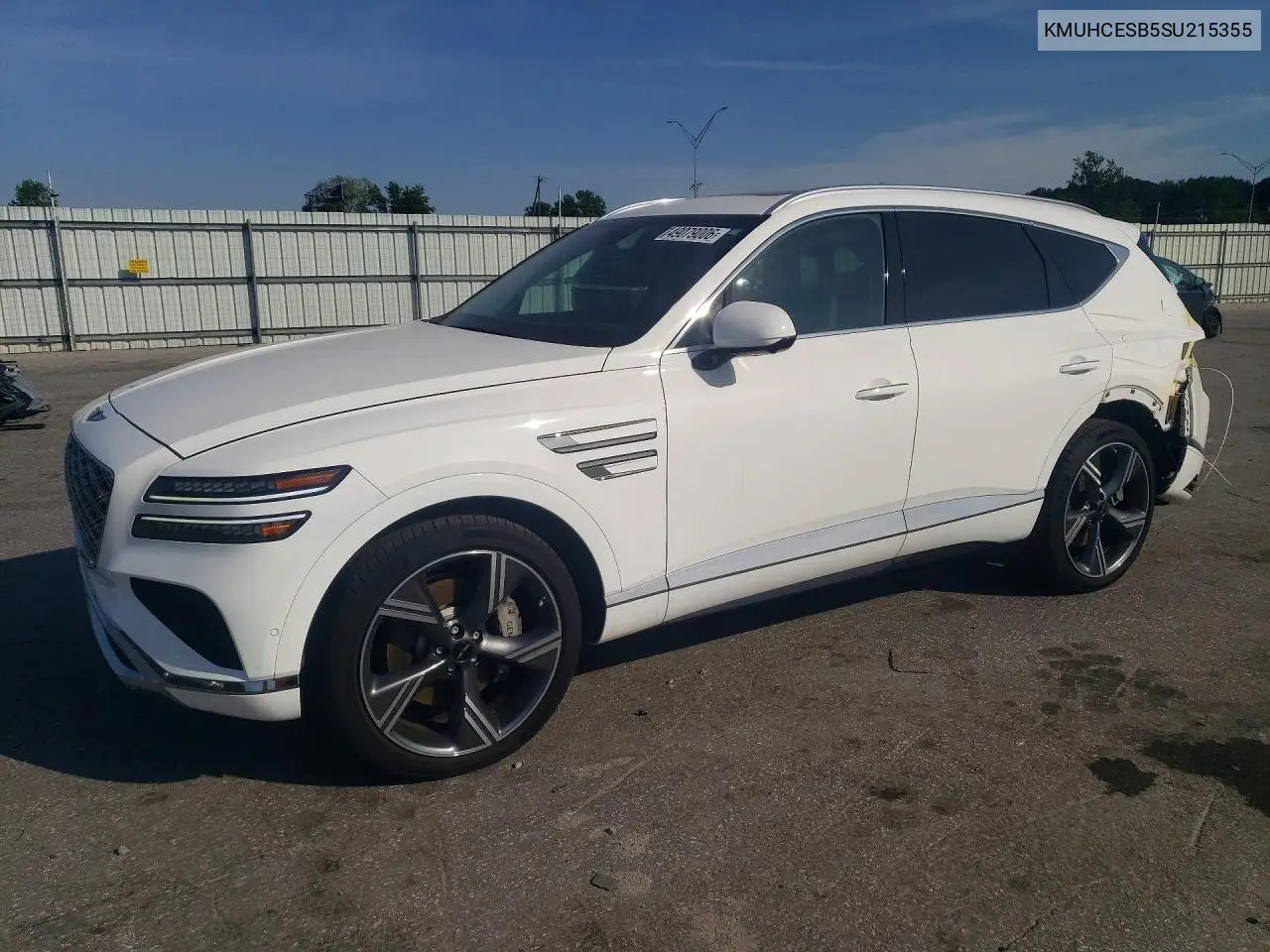 2025 Genesis Gv80 2.5T Prestige VIN: KMUHCESB5SU215355 Lot: 49079006
