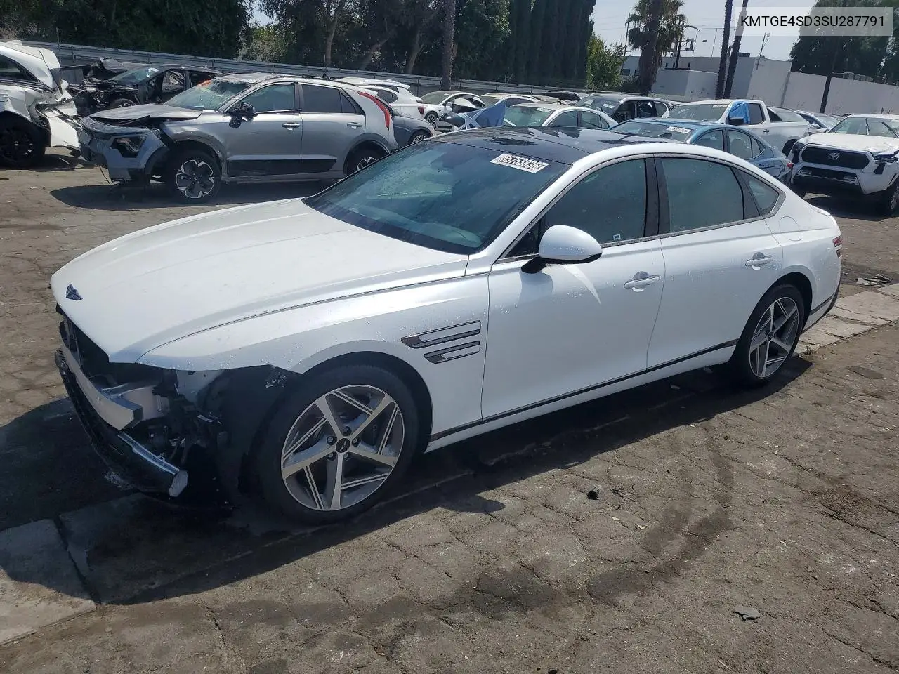 2025 Genesis G80 Sport Advanced VIN: KMTGE4SD3SU287791 Lot: 55753836