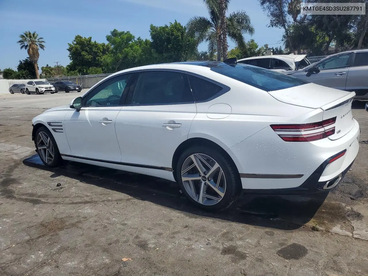 2025 Genesis G80 Sport Advanced VIN: KMTGE4SD3SU287791 Lot: 55753836