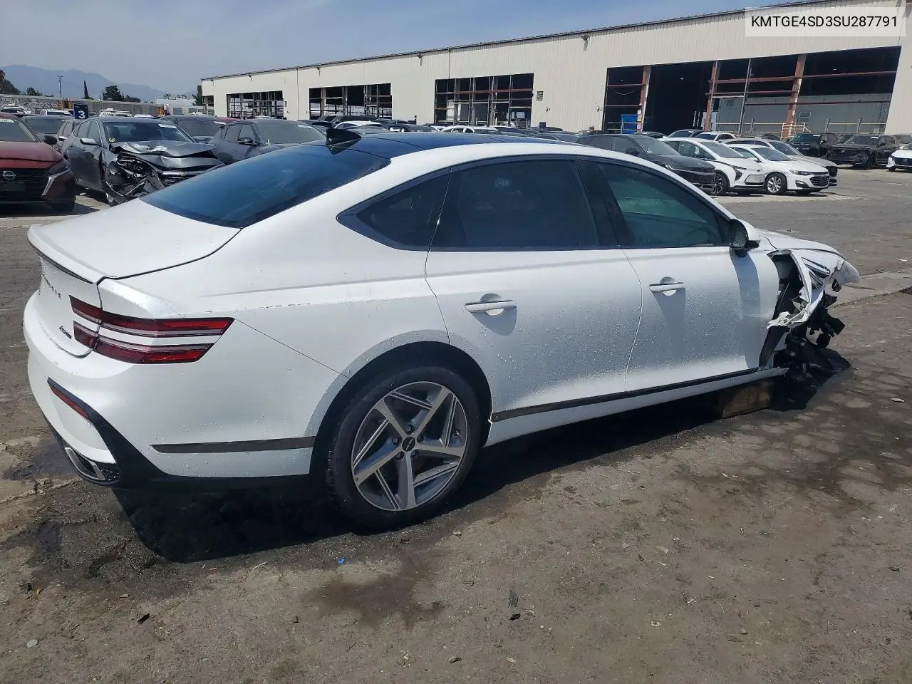 2025 Genesis G80 Sport Advanced VIN: KMTGE4SD3SU287791 Lot: 55753836