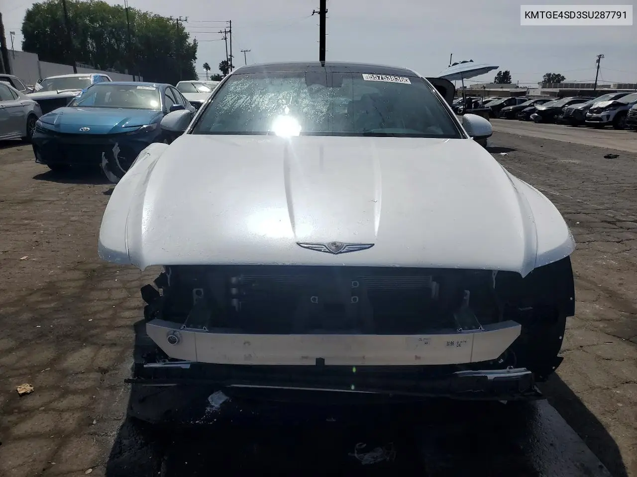2025 Genesis G80 Sport Advanced VIN: KMTGE4SD3SU287791 Lot: 55753836