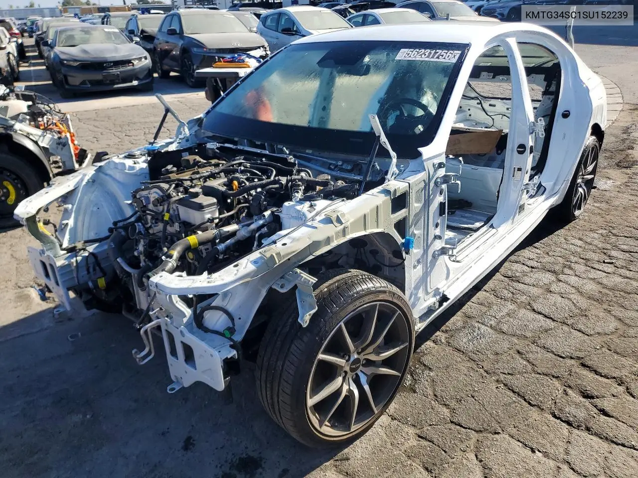 2025 Genesis G70 2.5T Standard VIN: KMTG34SC1SU152239 Lot: 56231756