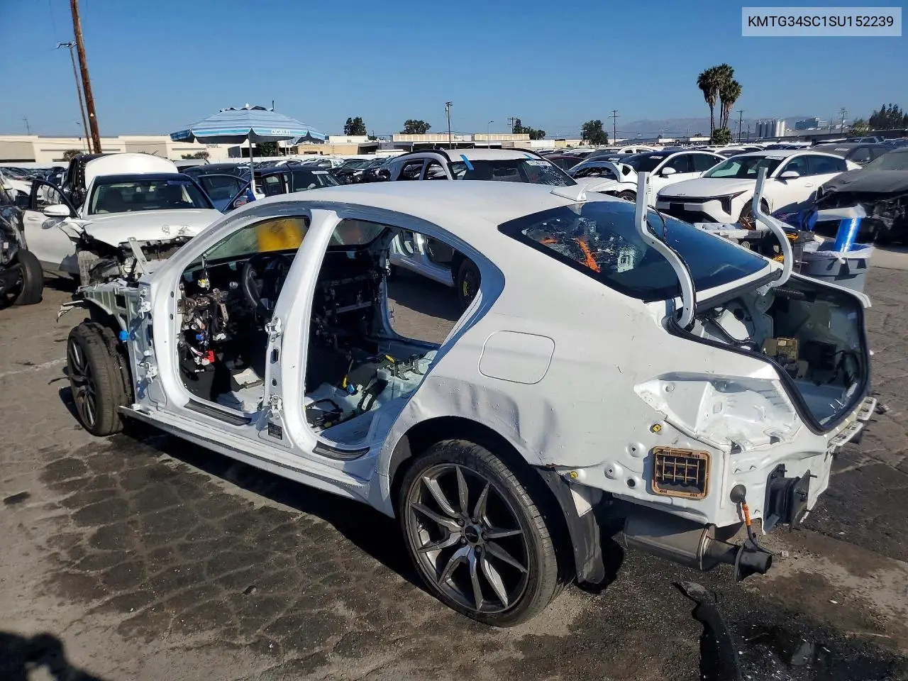 2025 Genesis G70 2.5T Standard VIN: KMTG34SC1SU152239 Lot: 56231756