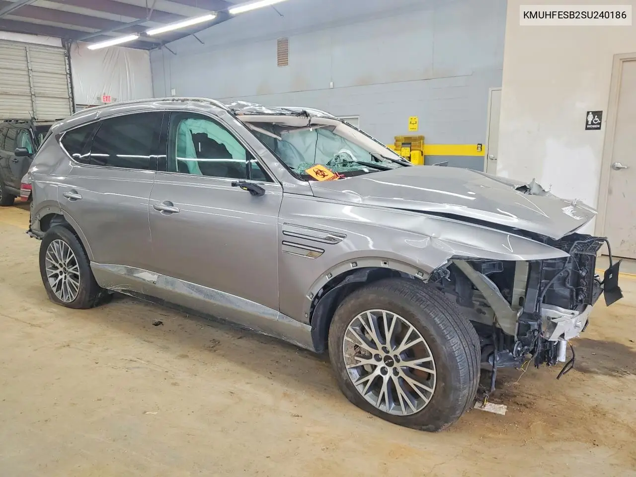 2025 Genesis Gv80 Standard VIN: KMUHFESB2SU240186 Lot: 57135086