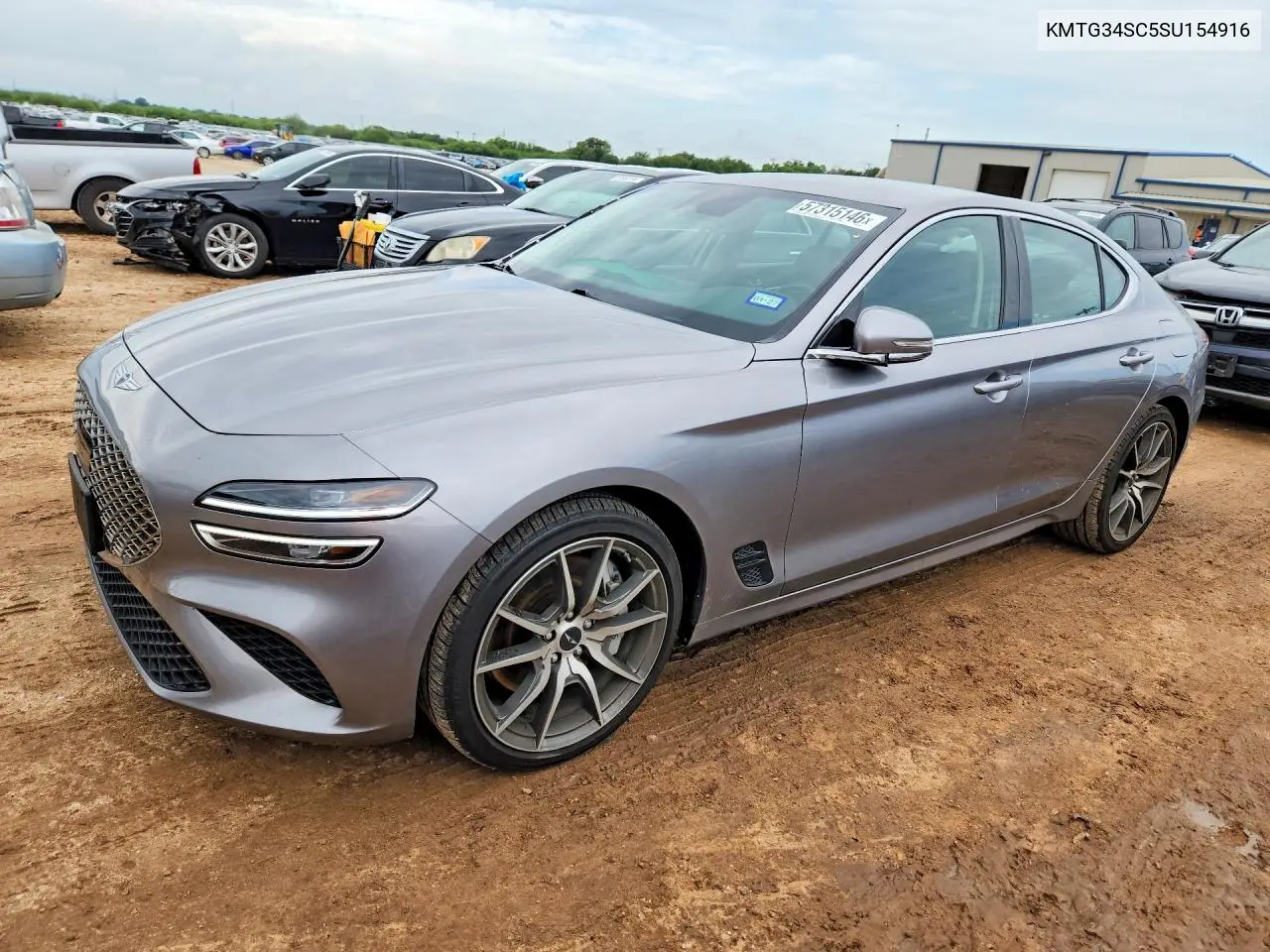 2025 Genesis G70 2.5T Standard VIN: KMTG34SC5SU154916 Lot: 57315146