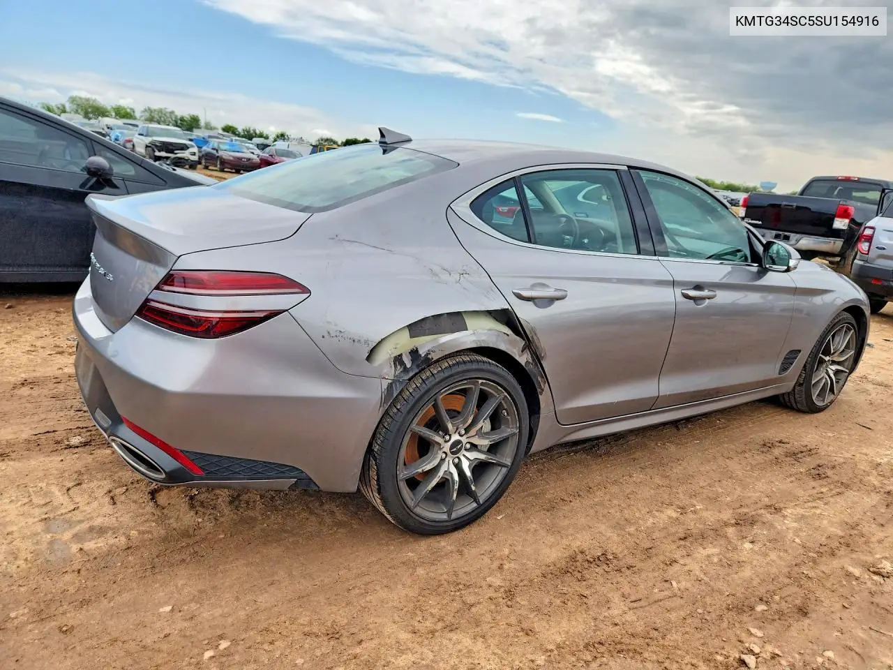 2025 Genesis G70 2.5T Standard VIN: KMTG34SC5SU154916 Lot: 57315146