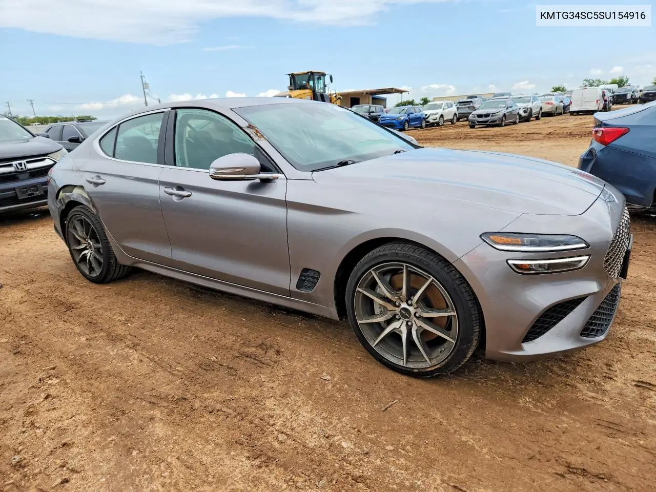 2025 Genesis G70 2.5T Standard VIN: KMTG34SC5SU154916 Lot: 57315146