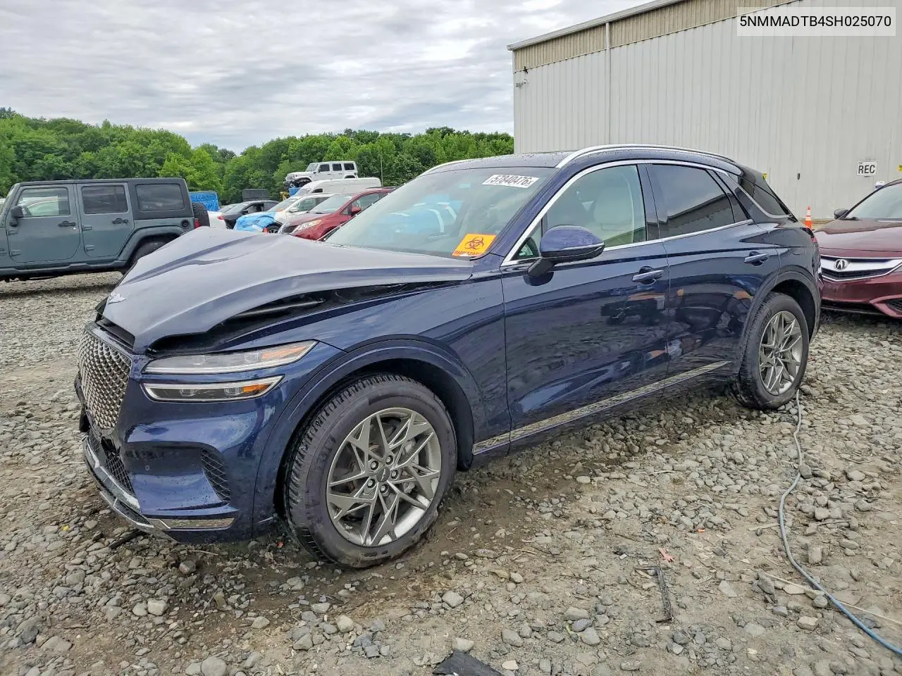 2025 Genesis Gv70 2.5T Standard VIN: 5NMMADTB4SH025070 Lot: 57840476