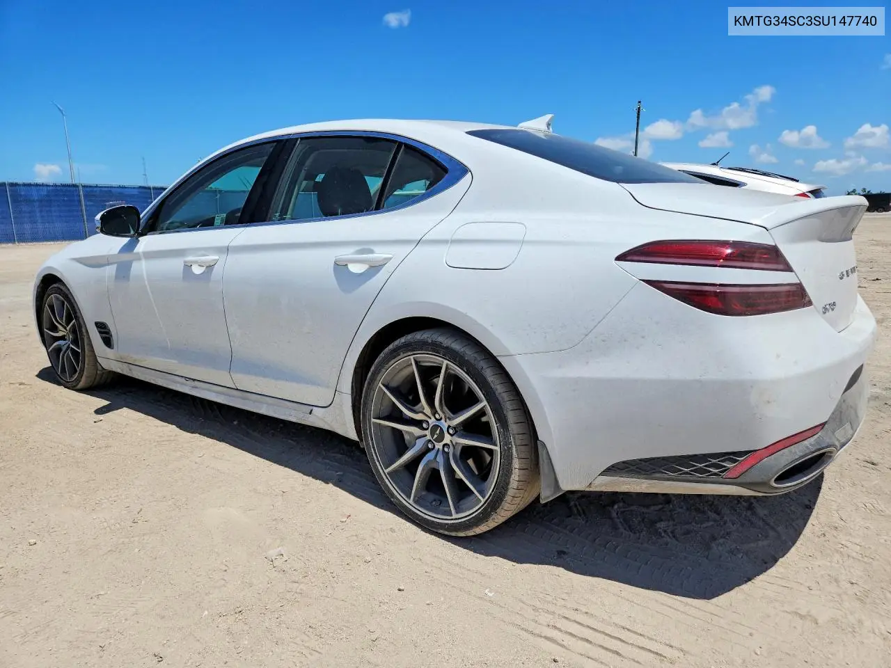 2025 Genesis G70 2.5T Standard VIN: KMTG34SC3SU147740 Lot: 58292116