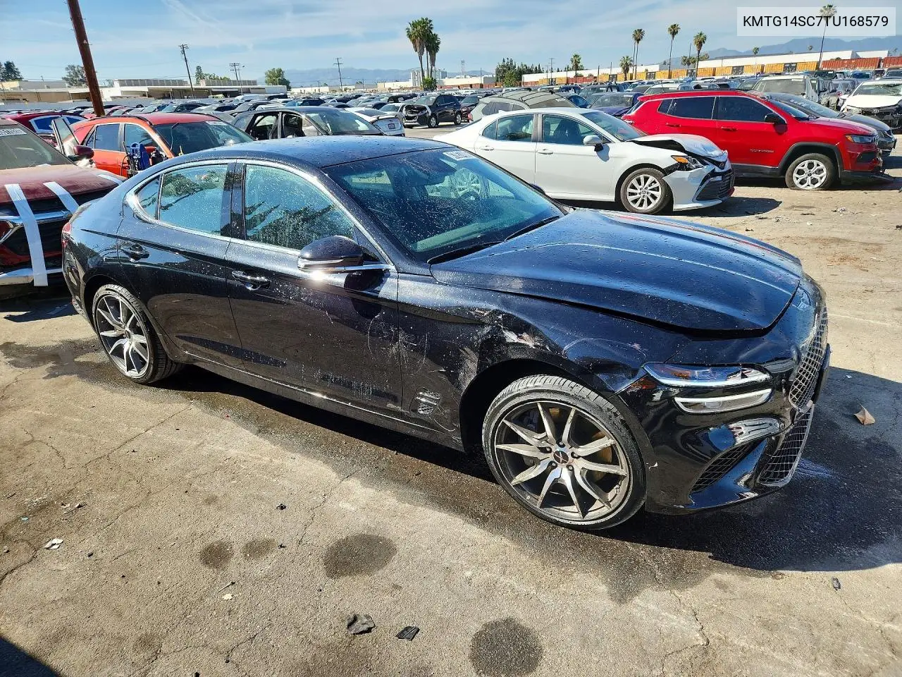 2026 Genesis G70 2.5T Standard VIN: KMTG14SC7TU168579 Lot: 47057486