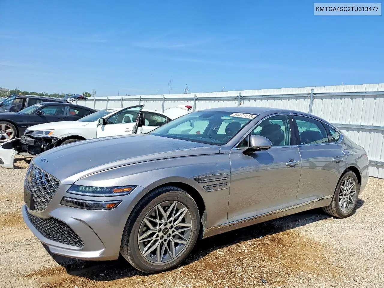 2026 Genesis G80 Base VIN: KMTGA4SC2TU313477 Lot: 54611416