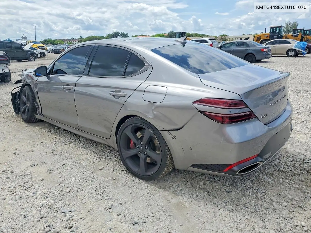 2026 Genesis G70 Sport Prestige VIN: KMTG44SEXTU161070 Lot: 55309936