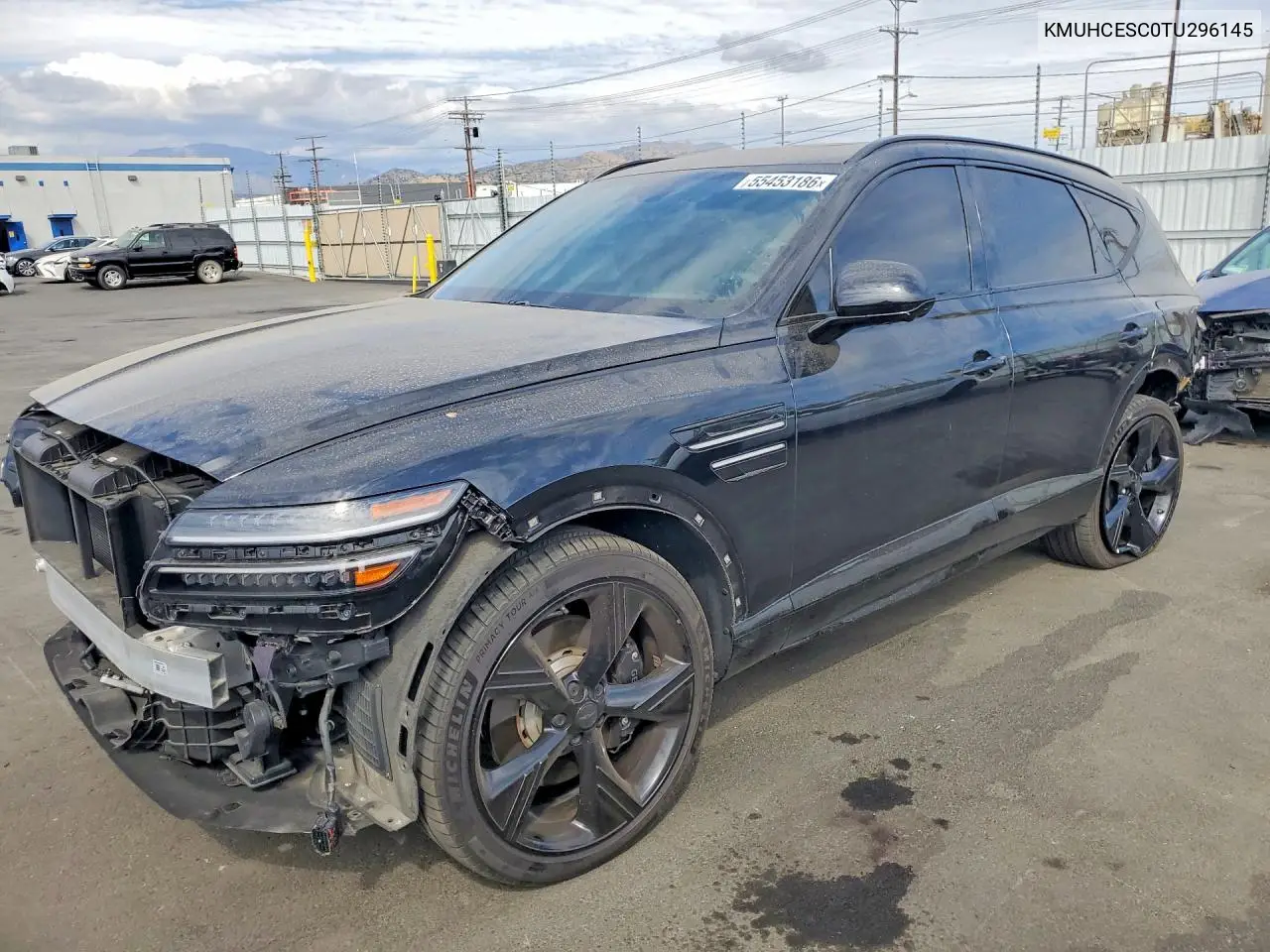 2026 Genesis Gv80 Prestige Black VIN: KMUHCESC0TU296145 Lot: 55453186