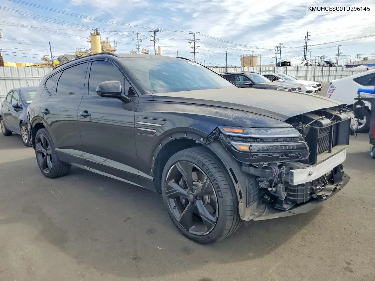 2026 Genesis Gv80 Prestige Black VIN: KMUHCESC0TU296145 Lot: 55453186