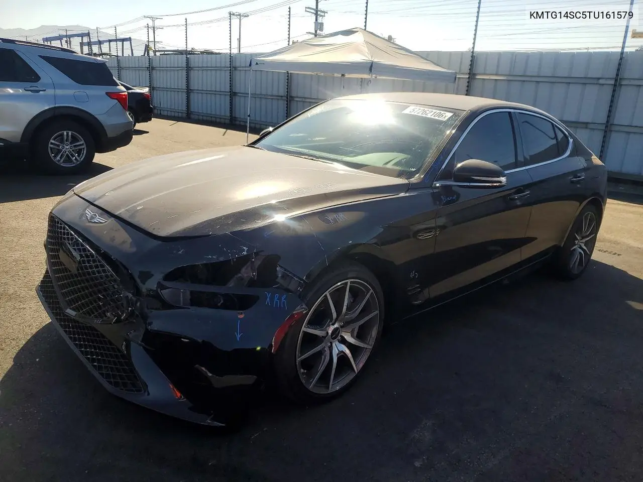 2026 Genesis G70 2.5T Standard VIN: KMTG14SC5TU161579 Lot: 57262106