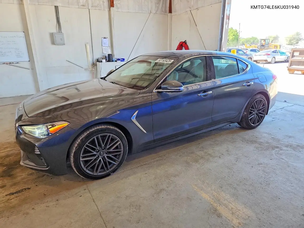 2019 Genesis G70 VIN: KMTG74LE6KU031940 Lot: 53163426
