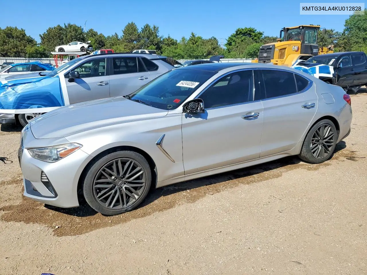 2019 Genesis G70 Elite VIN: KMTG34LA4KU012828 Lot: 54244056