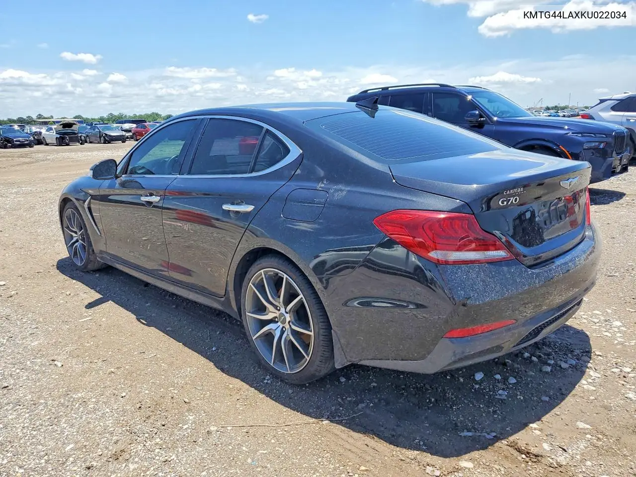 2019 Genesis G70 2.0T Advanced VIN: KMTG44LAXKU022034 Lot: 55100826