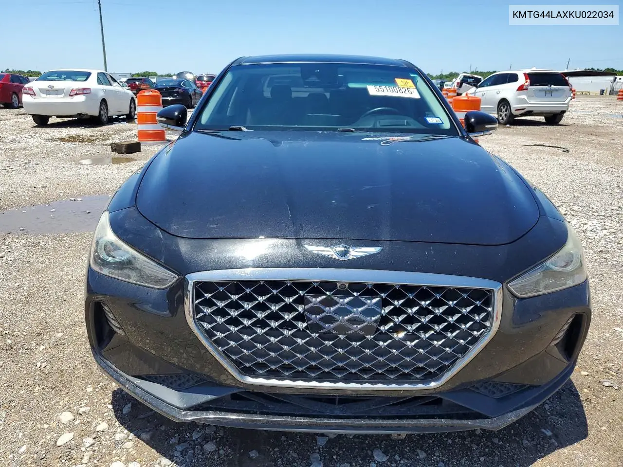 2019 Genesis G70 2.0T Advanced VIN: KMTG44LAXKU022034 Lot: 55100826