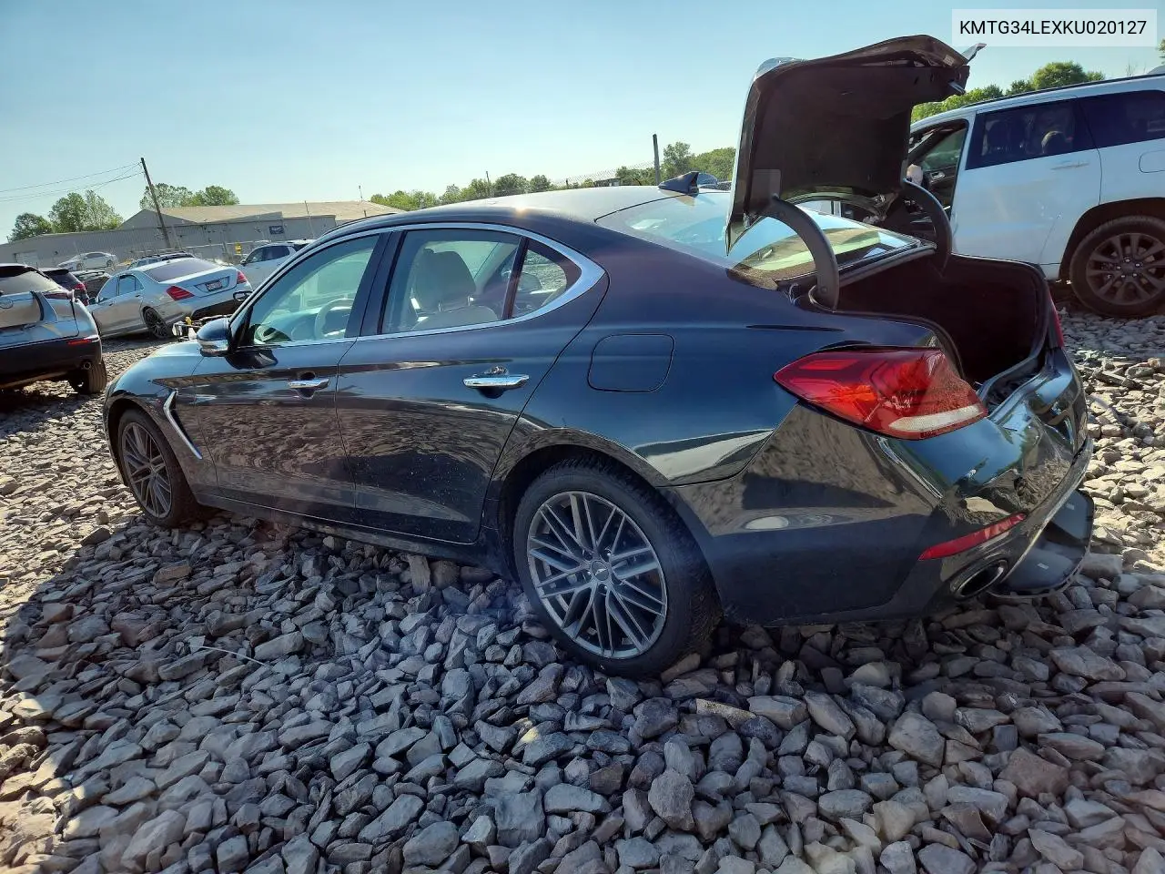 2019 Genesis G70 3.3T Design Edition VIN: KMTG34LEXKU020127 Lot: 55374676