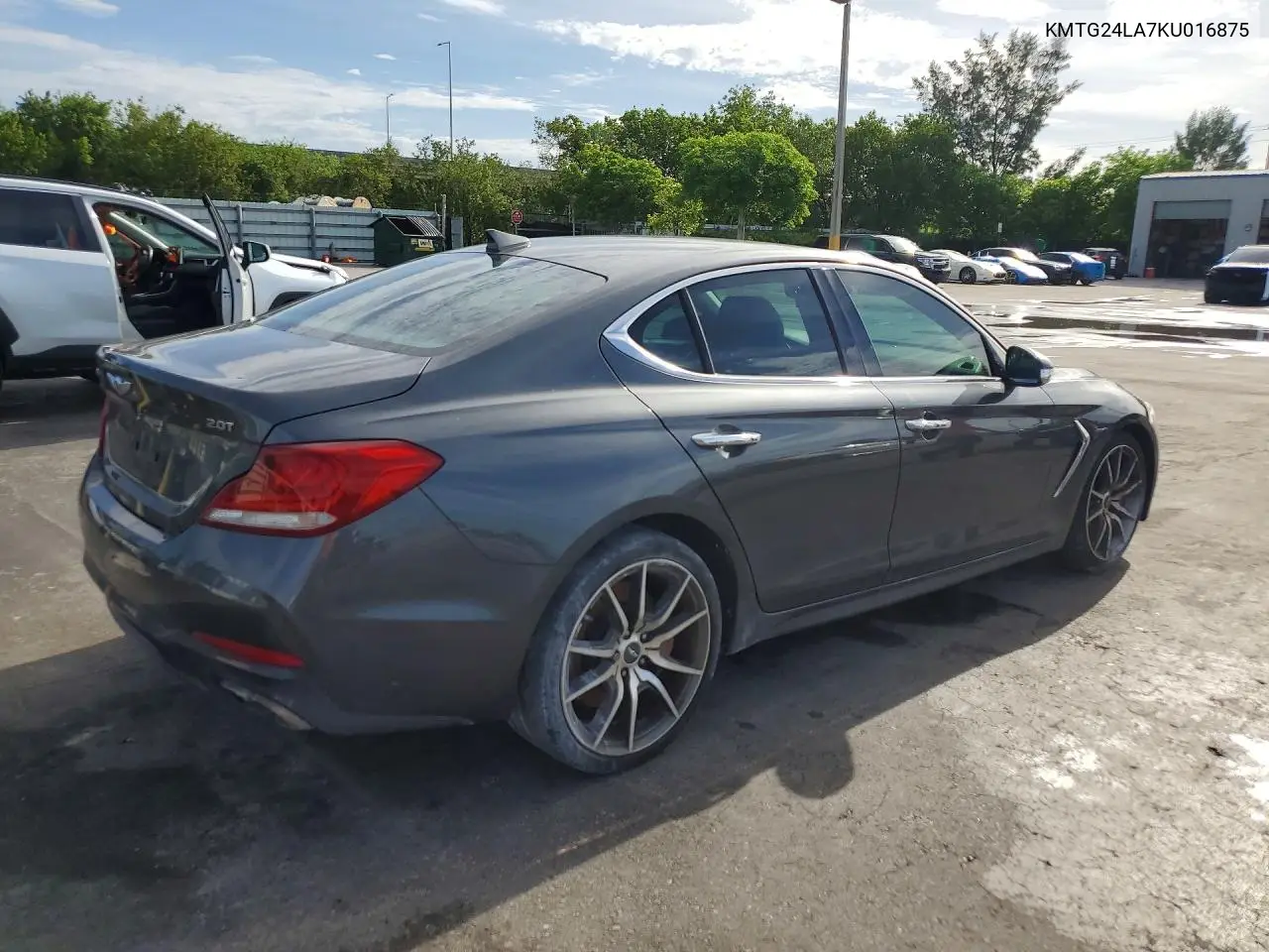 2019 Genesis G70 2.0T Sport M VIN: KMTG24LA7KU016875 Lot: 55502856