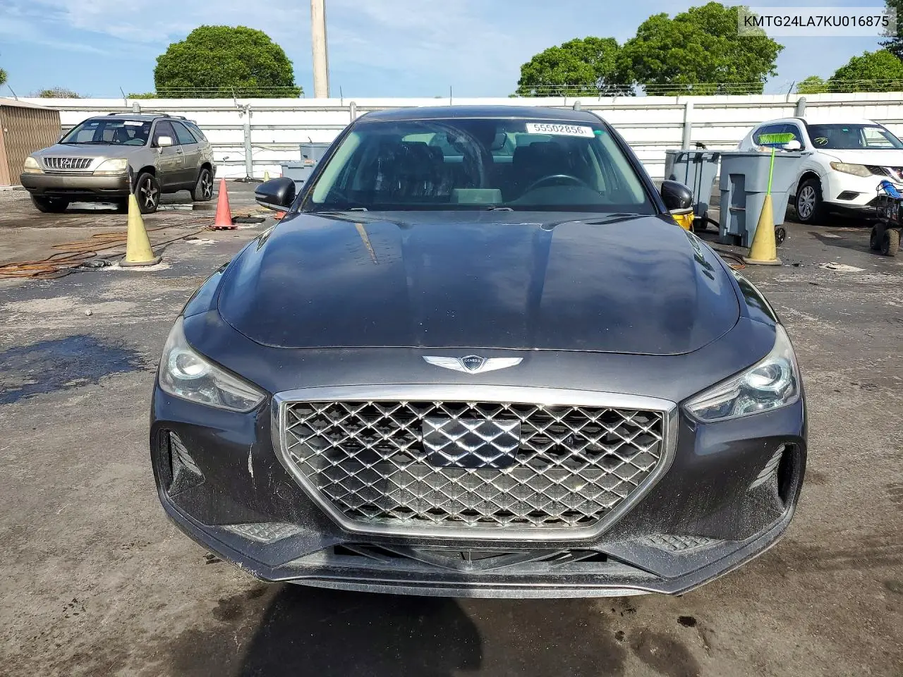 2019 Genesis G70 2.0T Sport M VIN: KMTG24LA7KU016875 Lot: 55502856