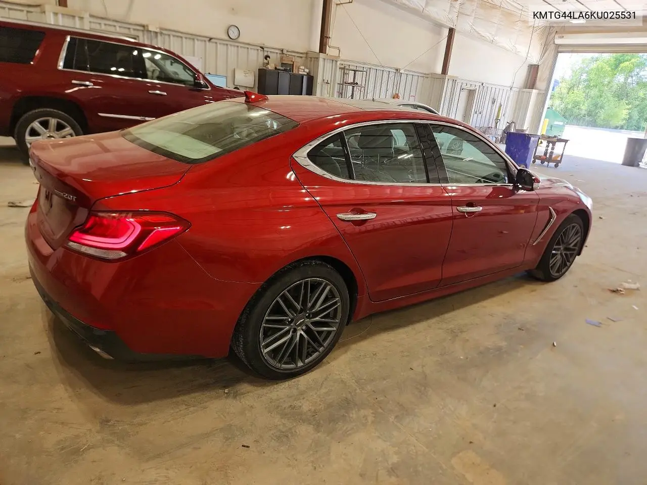 2019 Genesis G70 2.0T Advanced VIN: KMTG44LA6KU025531 Lot: 55677346
