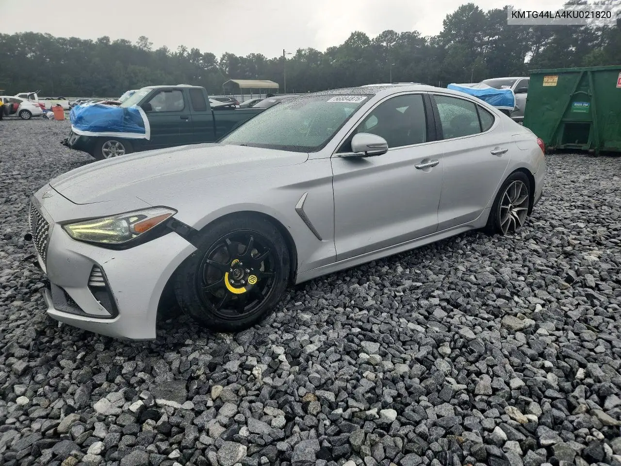 2019 Genesis G70 2.0T Advanced VIN: KMTG44LA4KU021820 Lot: 56884876