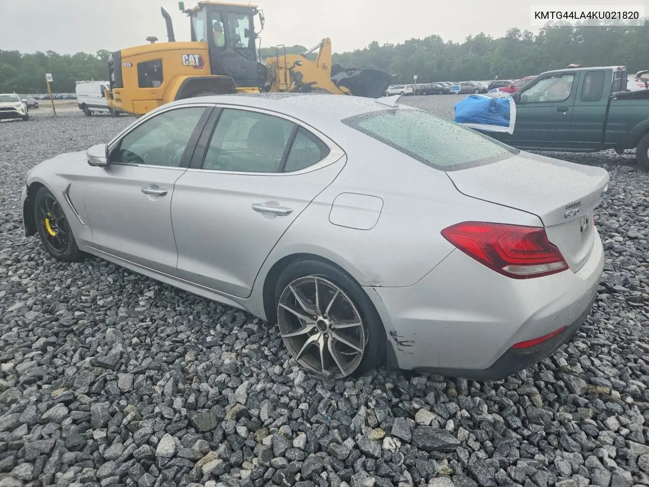 2019 Genesis G70 2.0T Advanced VIN: KMTG44LA4KU021820 Lot: 56884876