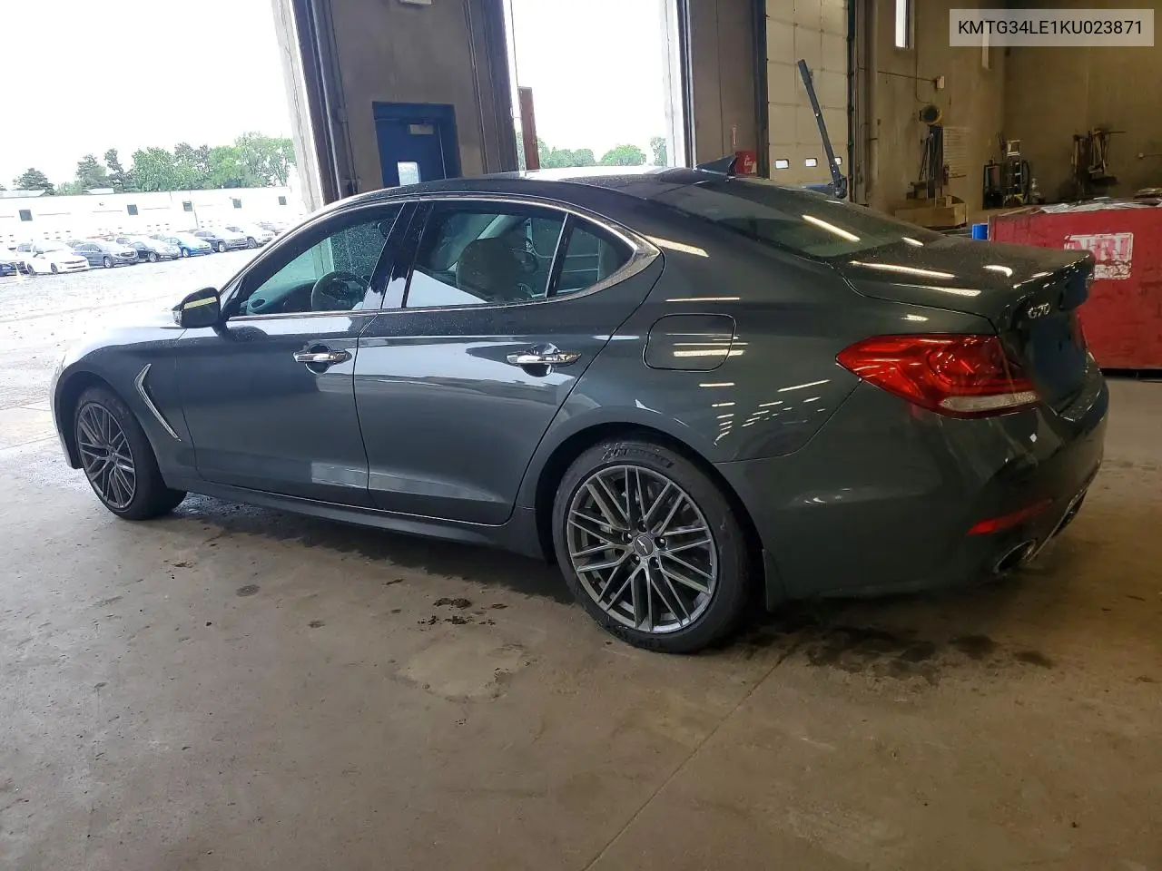 2019 Genesis G70 3.3T Design Edition VIN: KMTG34LE1KU023871 Lot: 57491536