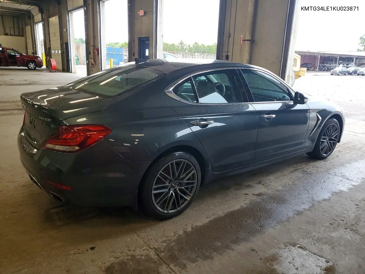 2019 Genesis G70 3.3T Design Edition VIN: KMTG34LE1KU023871 Lot: 57491536