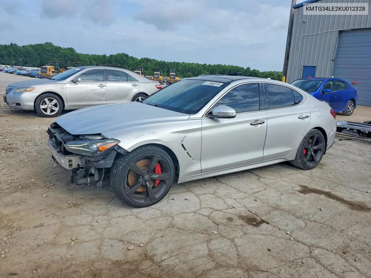 2019 Genesis G70 3.3T Advanced VIN: KMTG34LE2KU012328 Lot: 57868316