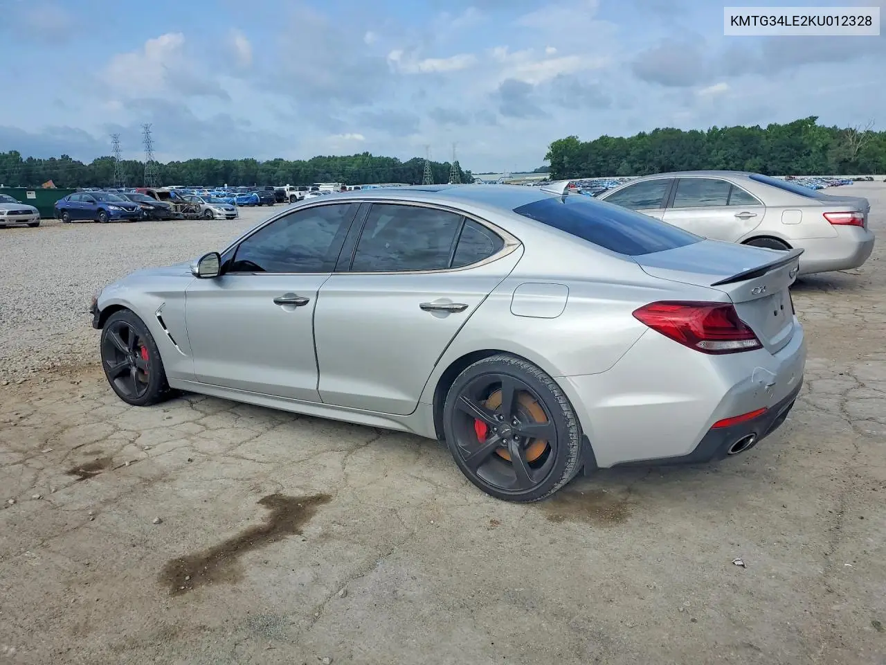 2019 Genesis G70 3.3T Advanced VIN: KMTG34LE2KU012328 Lot: 57868316