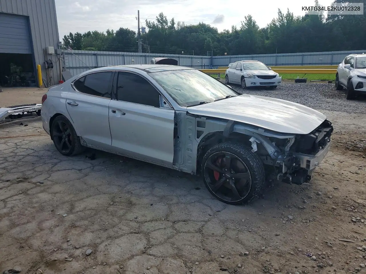 2019 Genesis G70 3.3T Advanced VIN: KMTG34LE2KU012328 Lot: 57868316