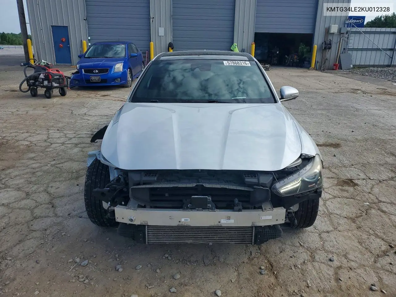 2019 Genesis G70 3.3T Advanced VIN: KMTG34LE2KU012328 Lot: 57868316