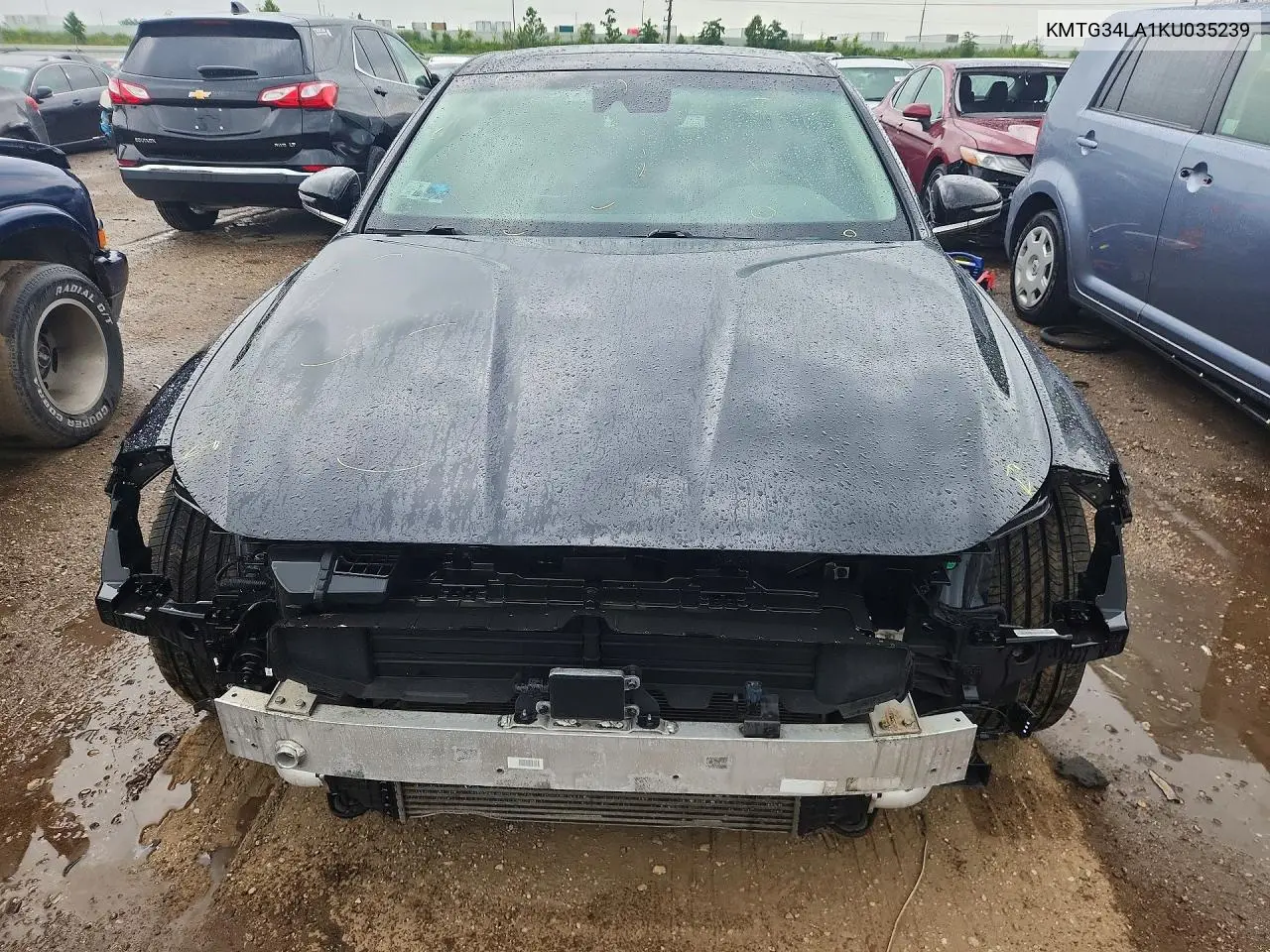 2019 Genesis G70 Elite VIN: KMTG34LA1KU035239 Lot: 58459076