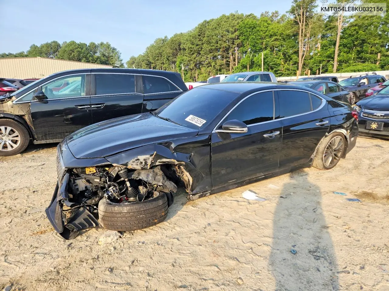 2019 Genesis G70 Advanced VIN: KMTG54LE8KU032156 Lot: 58878256