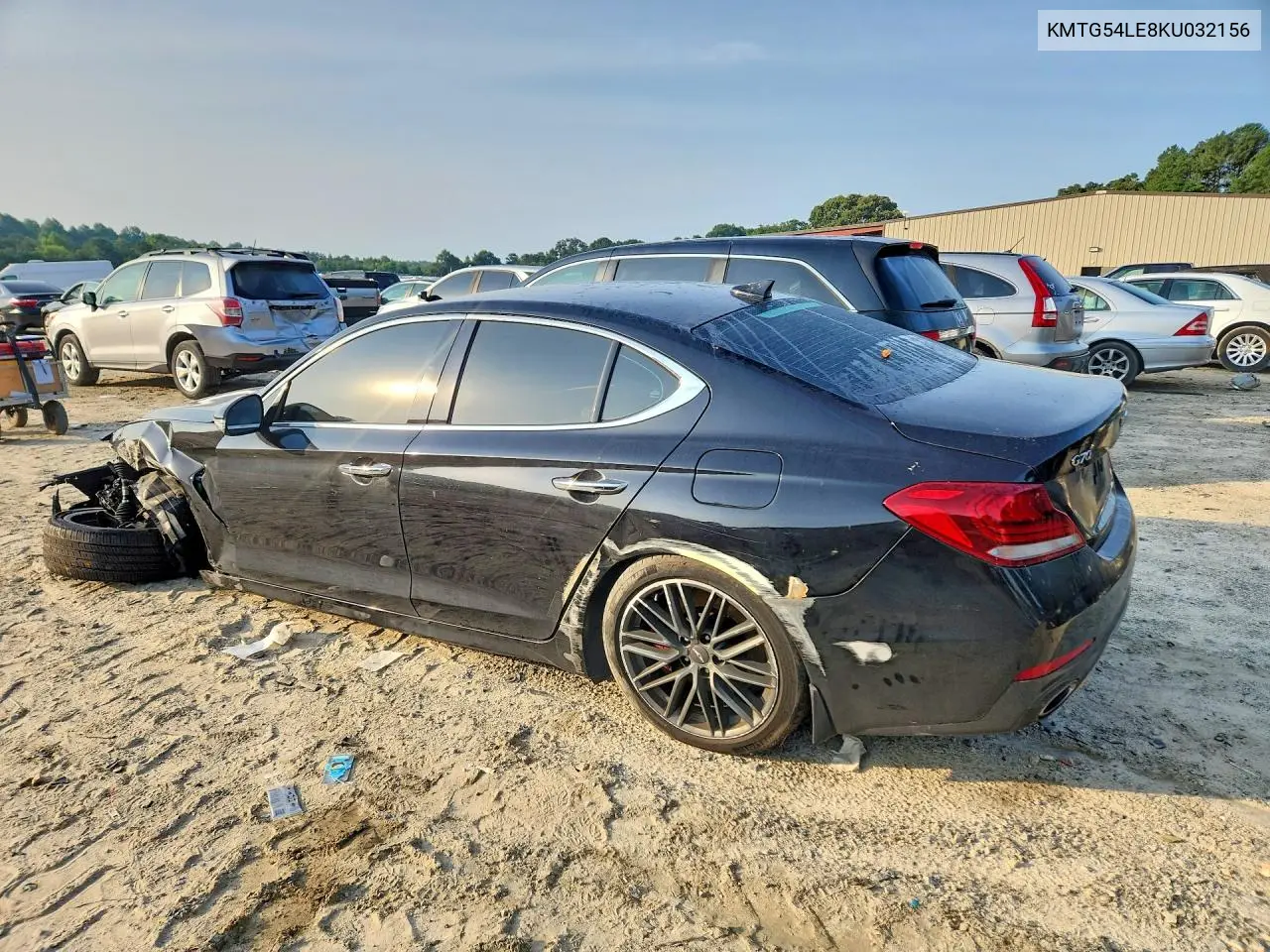 2019 Genesis G70 Advanced VIN: KMTG54LE8KU032156 Lot: 58878256