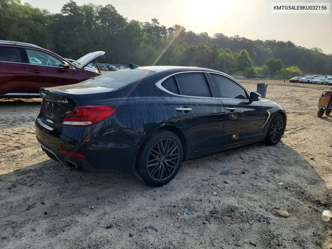 2019 Genesis G70 Advanced VIN: KMTG54LE8KU032156 Lot: 58878256