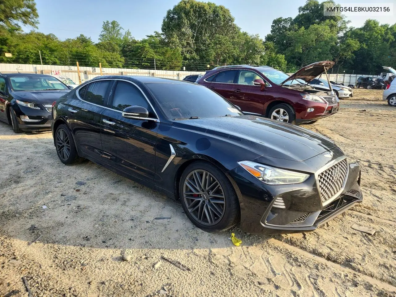 2019 Genesis G70 Advanced VIN: KMTG54LE8KU032156 Lot: 58878256