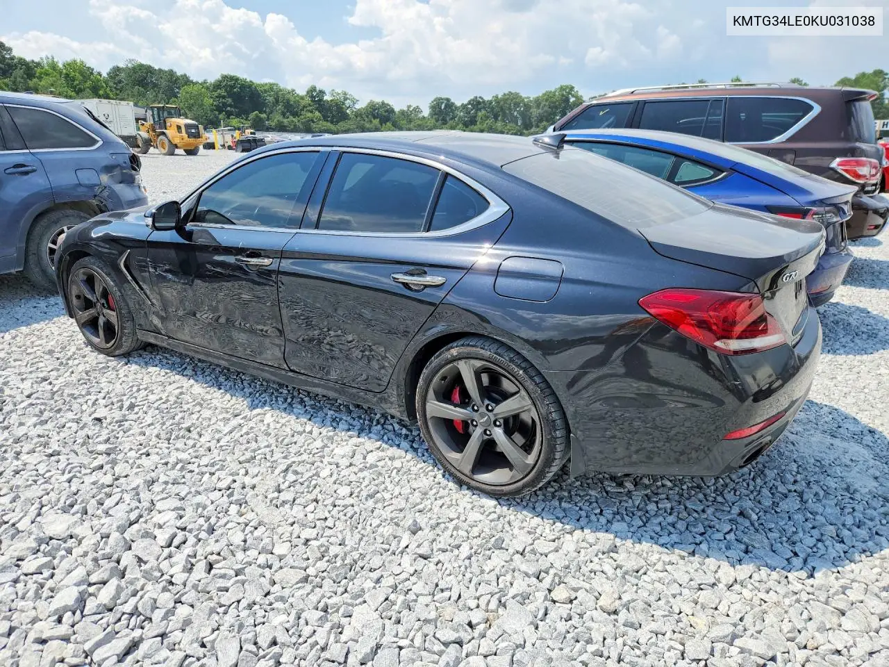 2019 Genesis G70 3.3T Advanced VIN: KMTG34LE0KU031038 Lot: 59681826