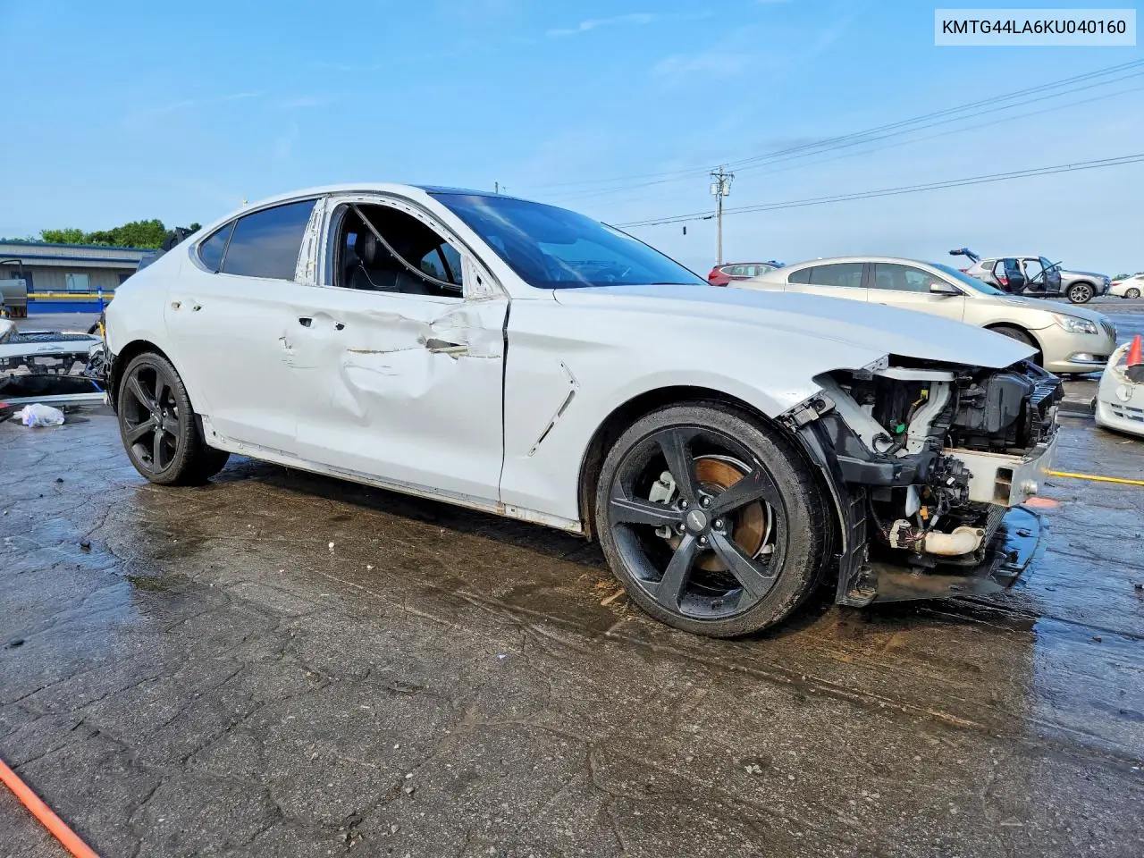 2019 Genesis G70 2.0T Advanced VIN: KMTG44LA6KU040160 Lot: 59787816