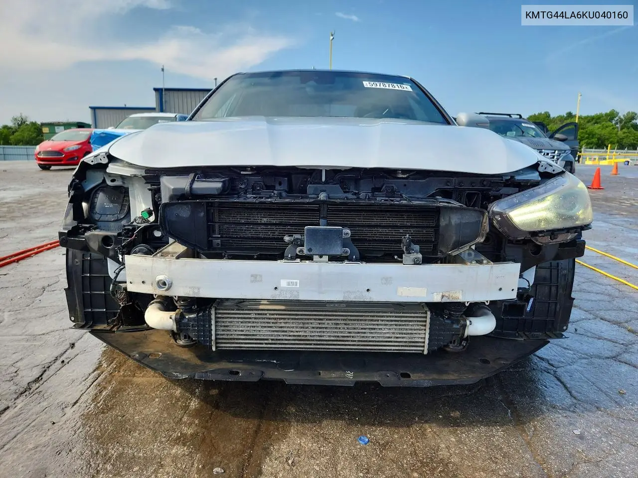 2019 Genesis G70 2.0T Advanced VIN: KMTG44LA6KU040160 Lot: 59787816