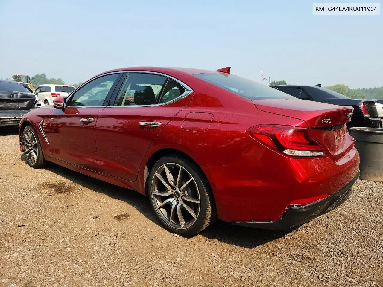 2019 Genesis G70 2.0T Advanced VIN: KMTG44LA4KU011904 Lot: 60371106