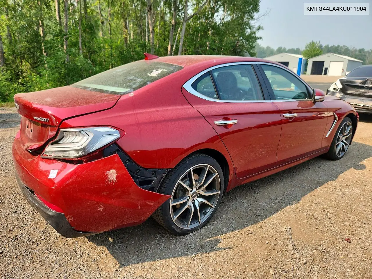 2019 Genesis G70 2.0T Advanced VIN: KMTG44LA4KU011904 Lot: 60371106