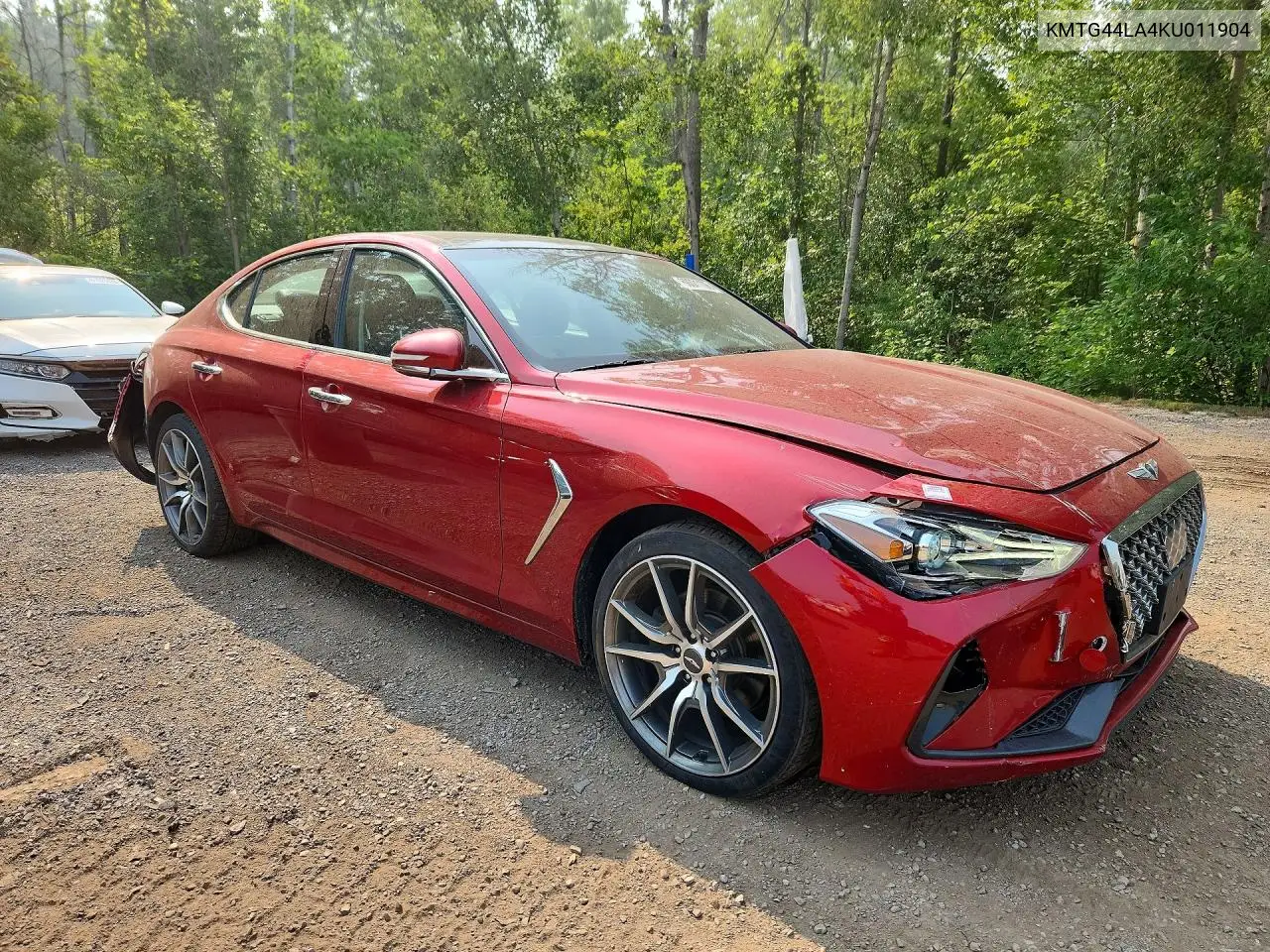 2019 Genesis G70 2.0T Advanced VIN: KMTG44LA4KU011904 Lot: 60371106