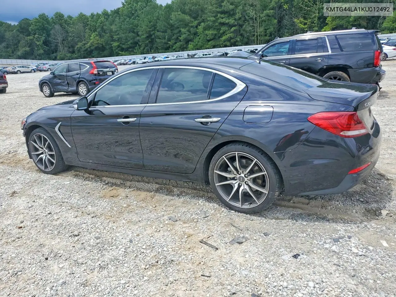 2019 Genesis G70 2.0T Advanced VIN: KMTG44LA1KU012492 Lot: 60660466